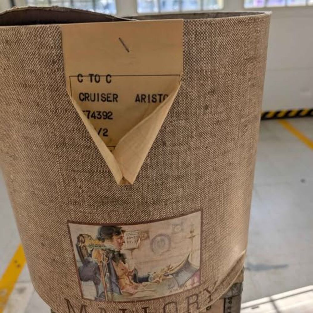 Vintage Mallory Hat Box